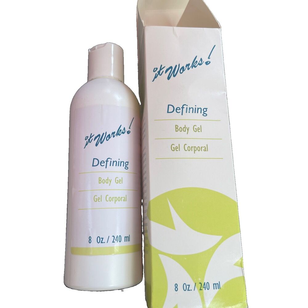 It Works! Defining Gel Body Contouring Tightening Toning & Firming New 8oz